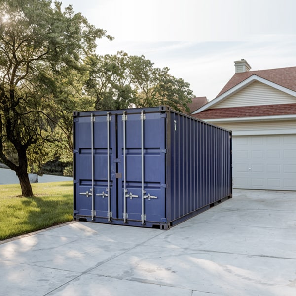 residential storage containers are designed to be weatherproof to protect your belongings from the elements
